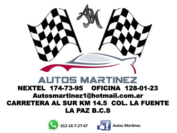 Logo Autos Martínez La Paz BCS